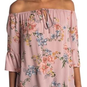 NWT West Kei Off the Shoulder Blouse